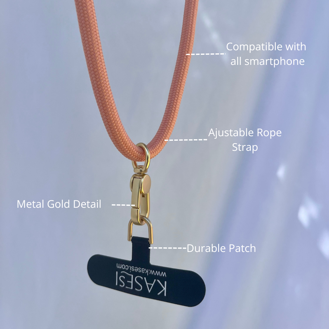 Pink - Universal Crossbody Phone Strap