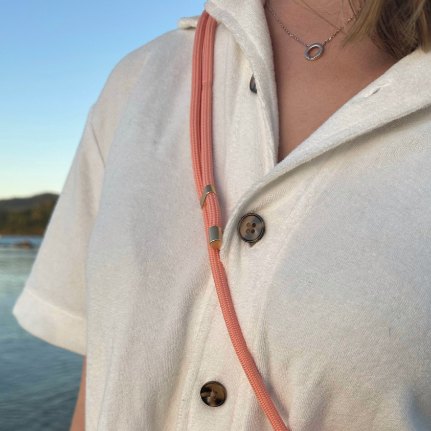 Pink - Universal Crossbody Phone Strap