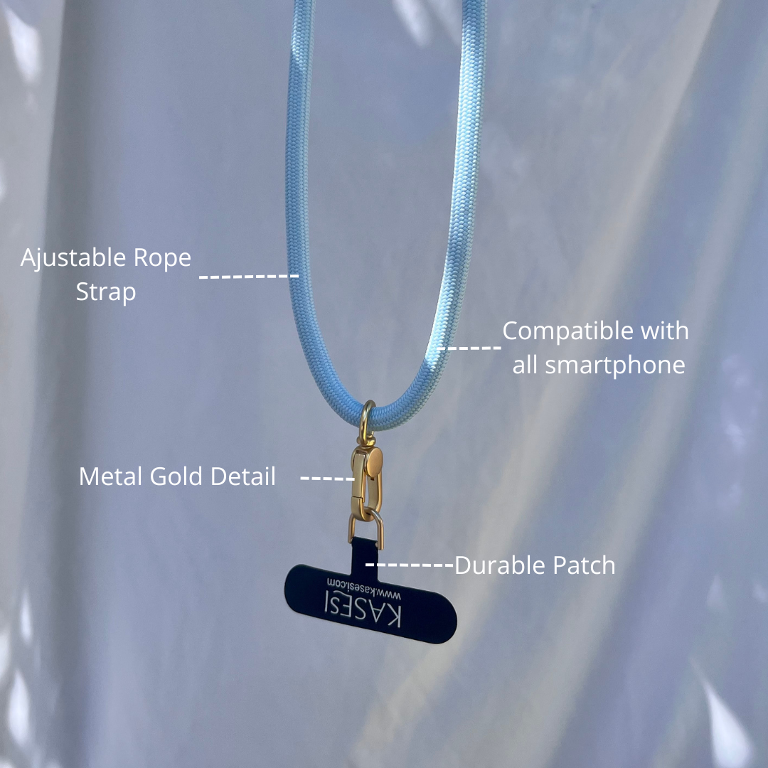 Blue - Universal Crossbody Phone Strap